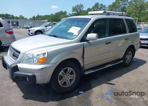 2005 Honda Pilot Ex z USA, uszkodzony, nr VIN 2HKYF18465H503248